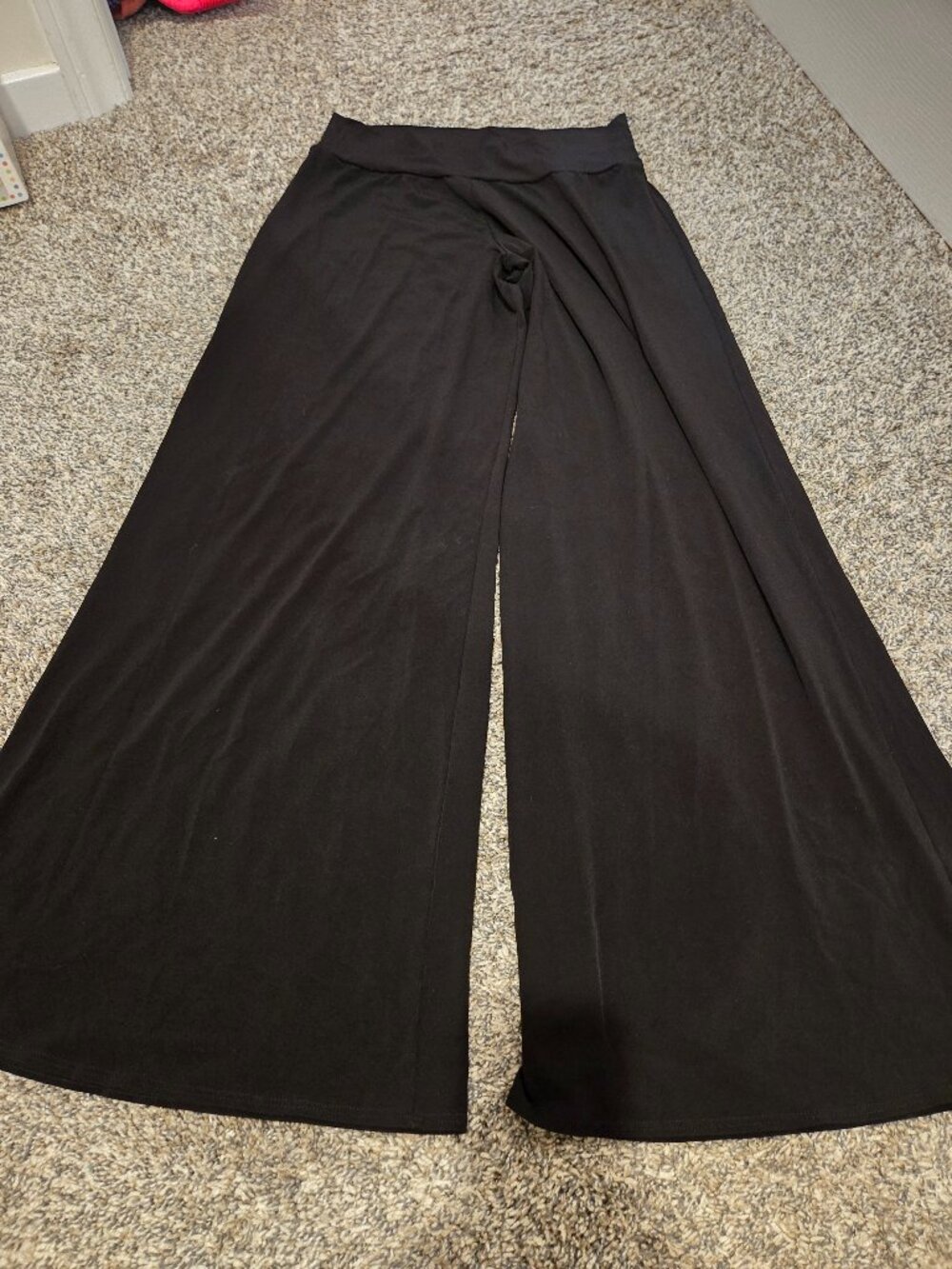 Clara Sun Woo Black Wide Leg Pants L